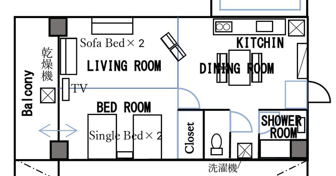 Holiday Homes Tsuboya 601 Naha Exterior foto